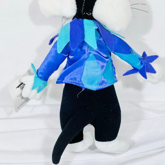 Looney Tunes Sylvester the Cat Jester Outfit Plush Vintage 1997 12" New w/ Tags - Picture 6 of 9